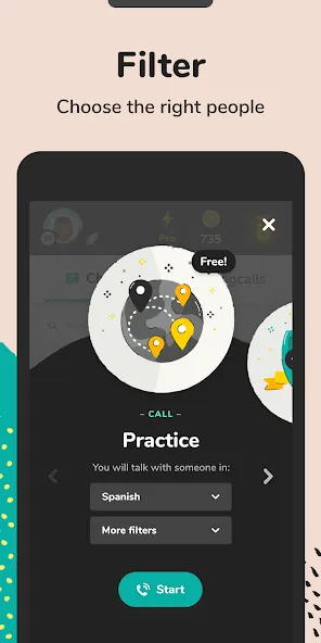 Lingbe: Practice languages screenshot 5