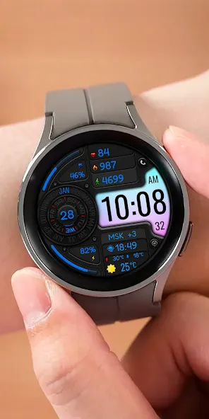 DIGI LITRACON CTS79 Watch face screenshot 5