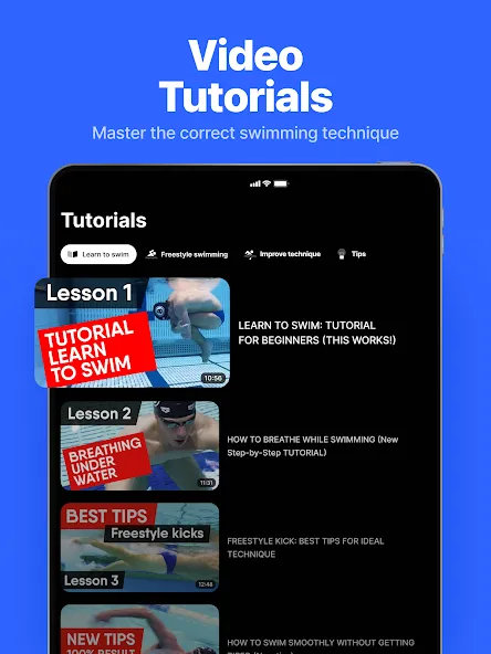 SwimUp - Swimming Training screenshot 10