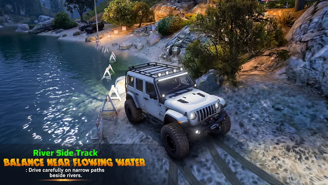 Real Jeep Driving Offroad Game screenshot 8