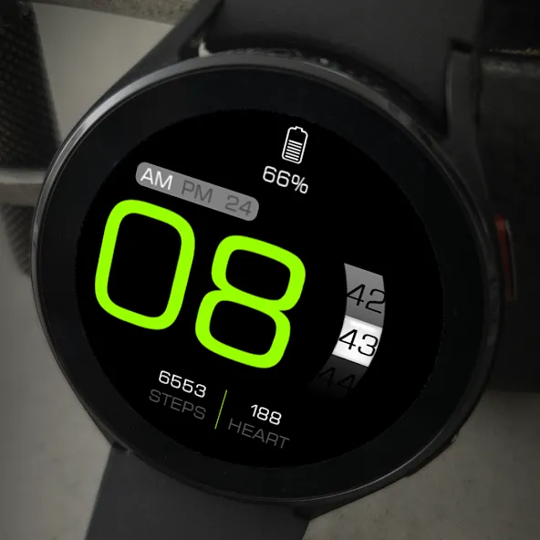 Key062 Digital Watch Face screenshot 7