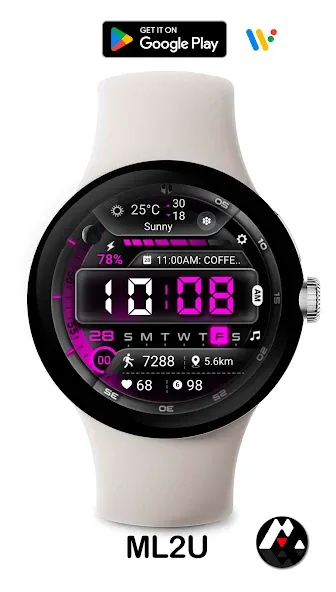 ML2U 221 Watch Face screenshot 22