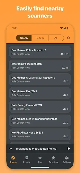 Scanner Radio - Police Scanner screenshot 3