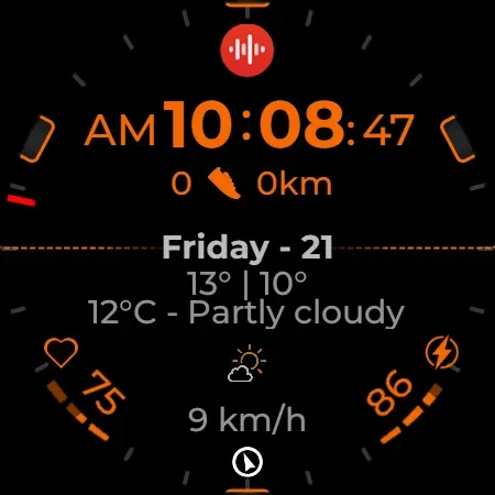 Watch Face CUE167 screenshot 8