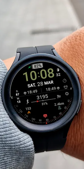 DIGI SERAS Watch face screenshot 2