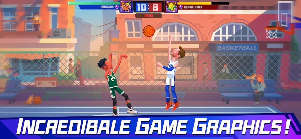 Basketball Duel:Online 1V1 screenshot 8