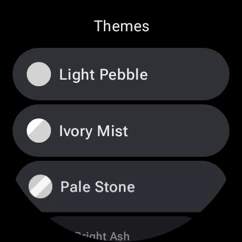 Superior Black Watch Face screenshot 7