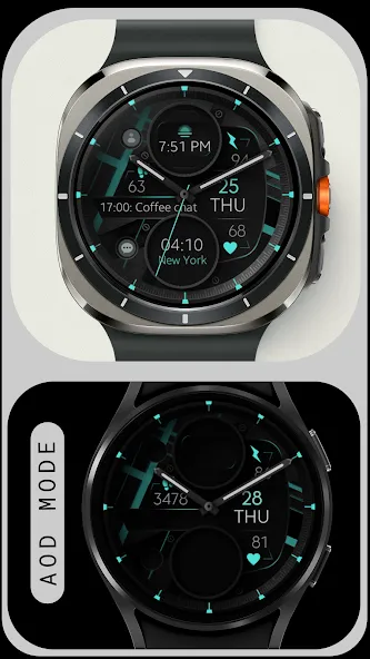 Dream 133 analog watch face screenshot 5