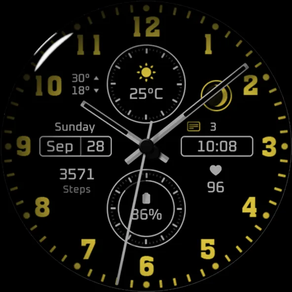 Watch face 10h08.com #76 screenshot 31
