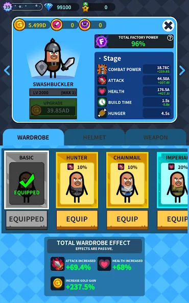 Hero Factory - Idle tycoon screenshot 13