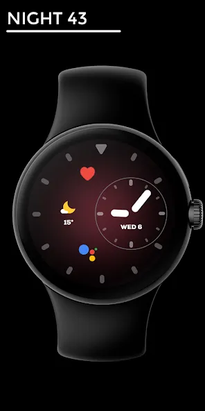Night 43 - watch face screenshot 1