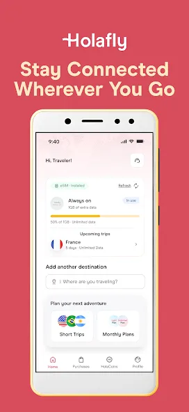 Holafly eSIM: Unlimited Data screenshot 1