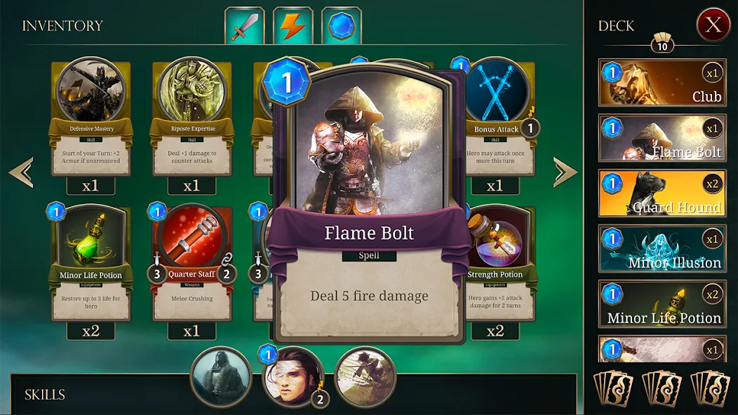 Spellsword Cards: Demontide screenshot 2
