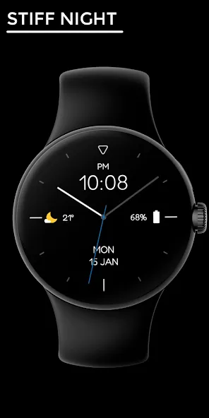 Stiff Night - watch face screenshot 1