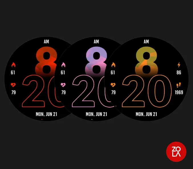 Active Sporty Watch Face screenshot 3