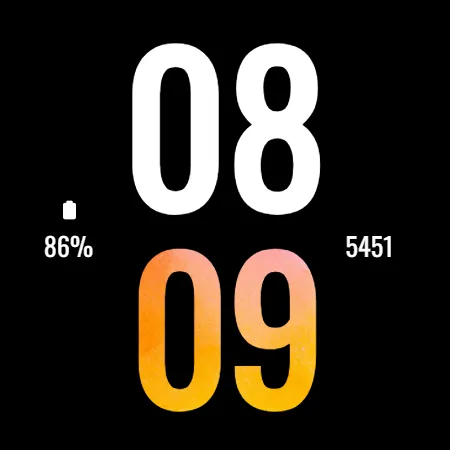 DigitGlow Watch Face screenshot 39