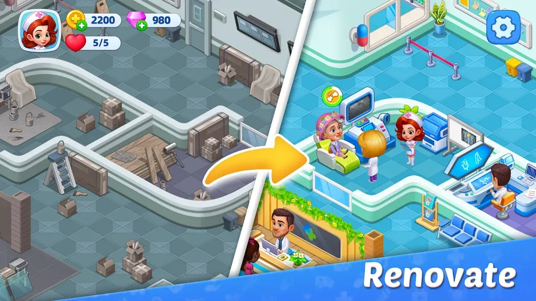 Hospital Frenzy: Doctor Games screenshot 7