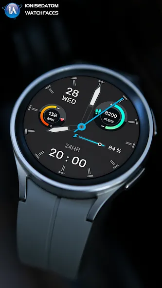 IA105 Hybrid Watchface screenshot 2