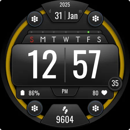 MJ166 Clean Digital Watch screenshot 24