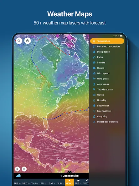 Ventusky: Weather Forecast screenshot 11