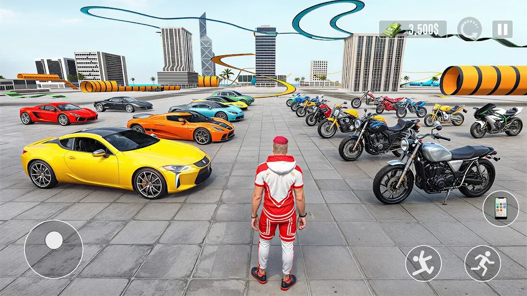 Extreme Car Racing Stunt Games screenshot 1