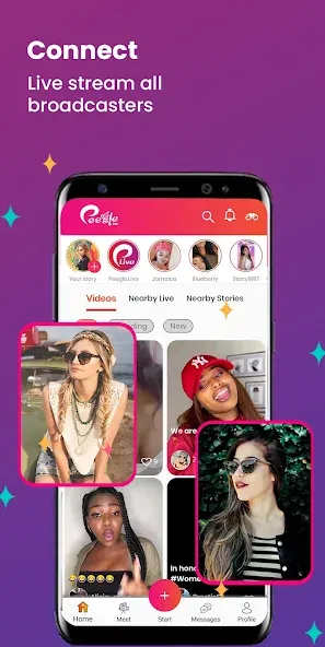 Peegle Live - Live Stream screenshot 1