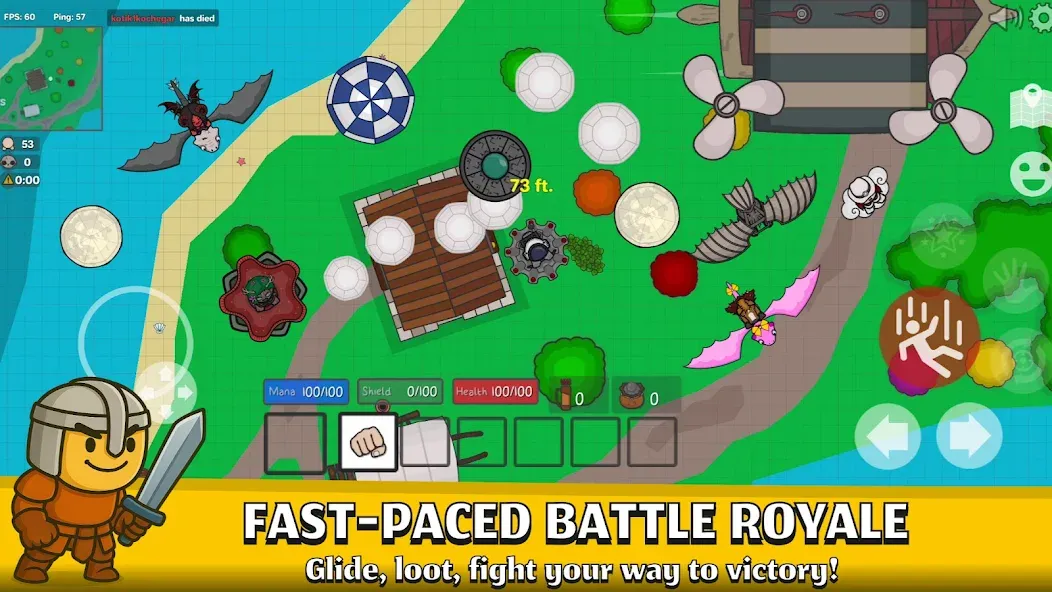 Thelast.io - 2D Battle Royale screenshot 6