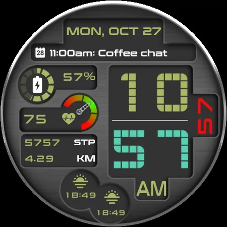 SY07 Wear OS Watch Face screenshot 28