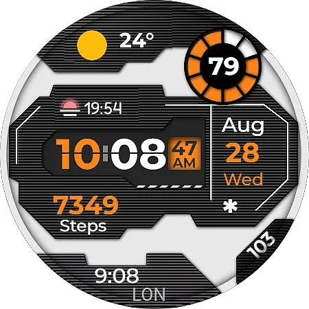 CC Digital 17 watch face screenshot 10
