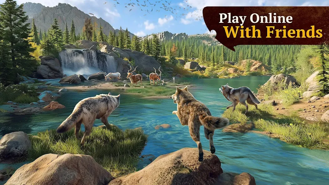 The Wolf: Animal Game MMORPG screenshot 6