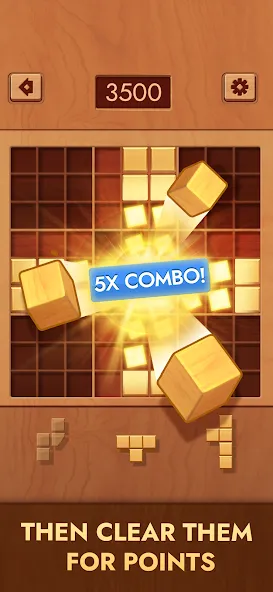 Woodoku - Wood Block Puzzle screenshot 2