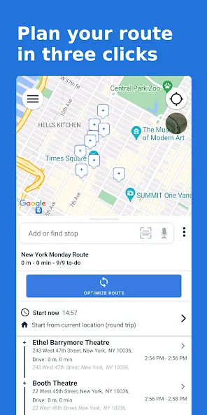 Multi-Stop Route Planner screenshot 3
