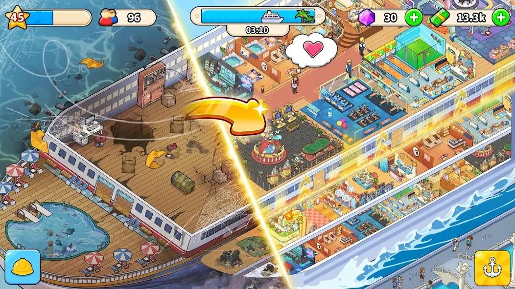 My Cruise: Idle ship Tycoon screenshot 4