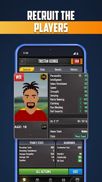 ULT College Football Coach screenshot 2