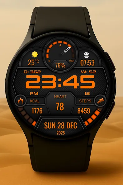 Nexus Digital Watch Face screenshot 4