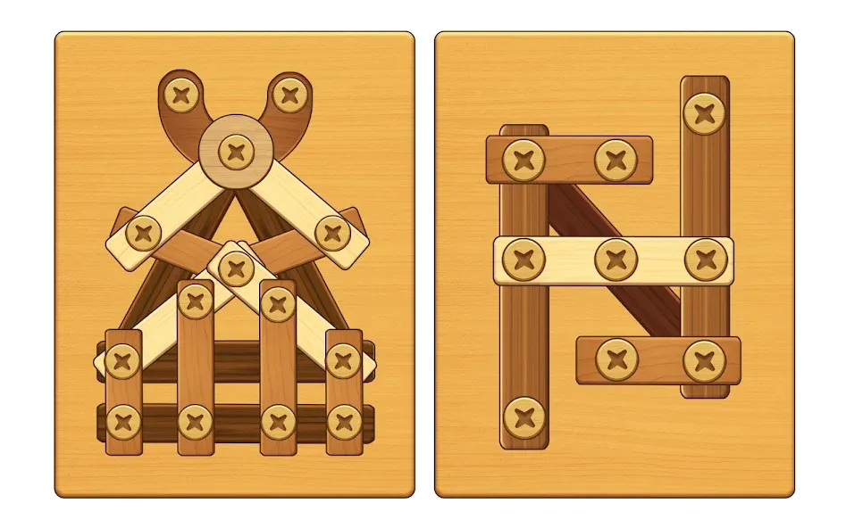 Screw Puzzle: Wood Nut & Bolt™ screenshot 15