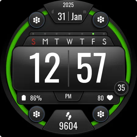 MJ166 Clean Digital Watch screenshot 25