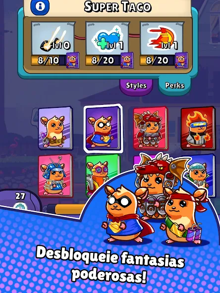 Taco: Herói Hamster screenshot 13