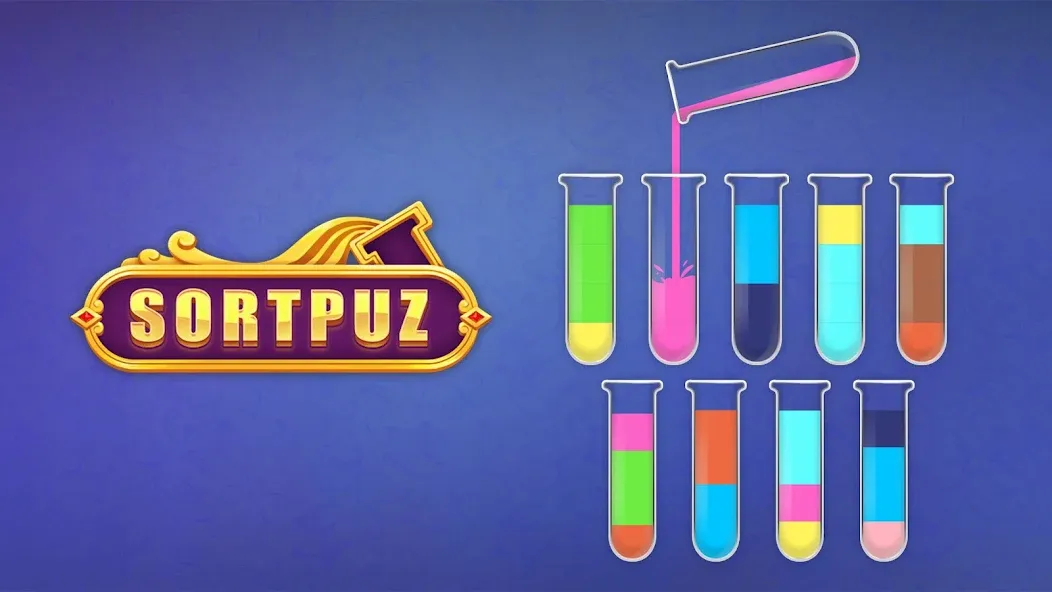 SortPuz™: Water Sort Puzzle screenshot 1