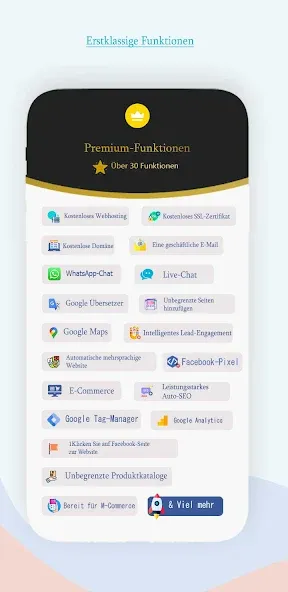 Sofortige Website-Builder-App screenshot 7