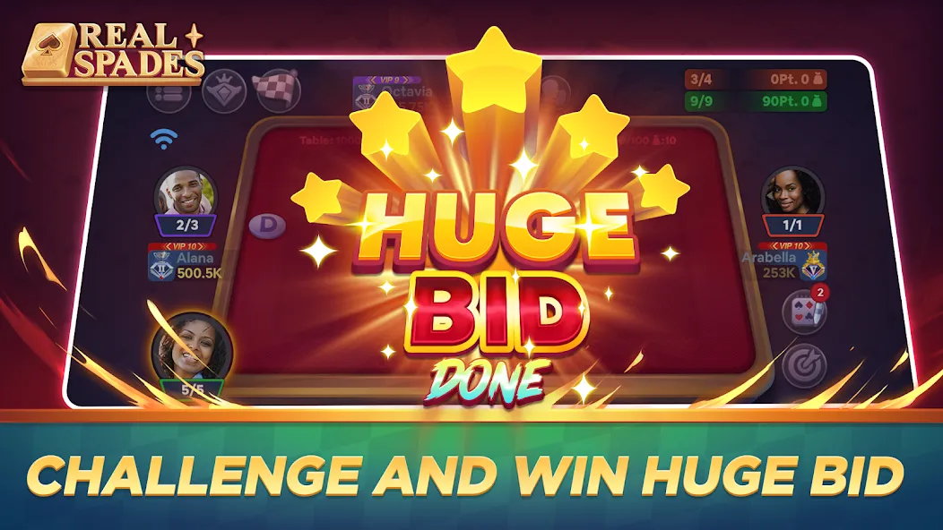 Real Spades Zingplay screenshot 6