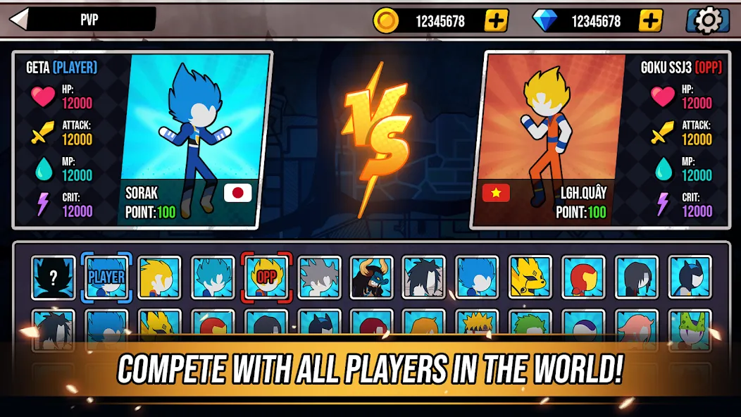 Super Stickman Dragon Warriors screenshot 7