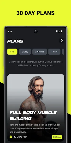 Dumbbell Training App screenshot 2
