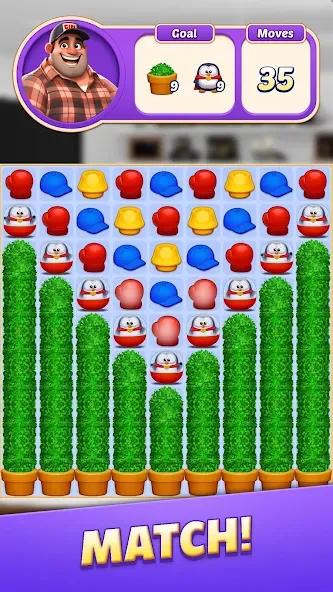 Dream Mancave - Match 3 Games screenshot 17