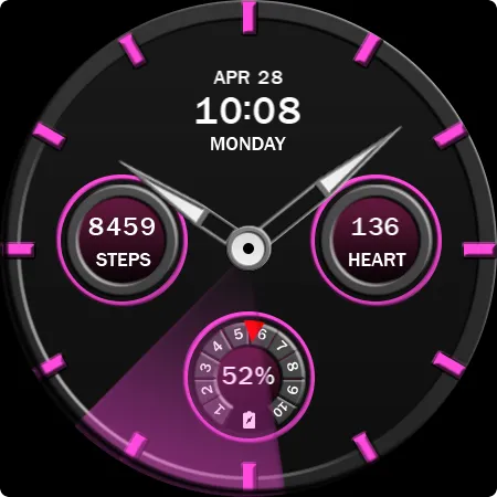 Key WF78 Classic Watch Face screenshot 30