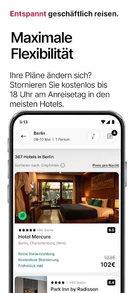 HRS: Hotels finden und buchen screenshot 2