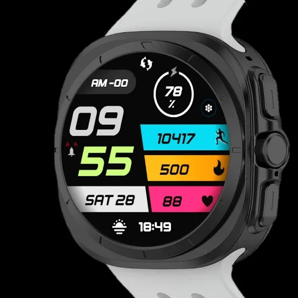 Modern Digital Cool Watch EC34 screenshot 3
