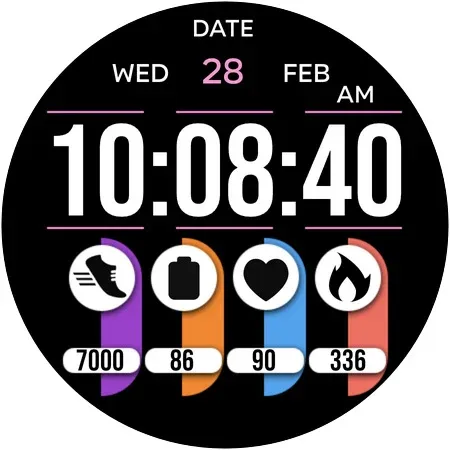 Pill Dial - Watch face screenshot 9