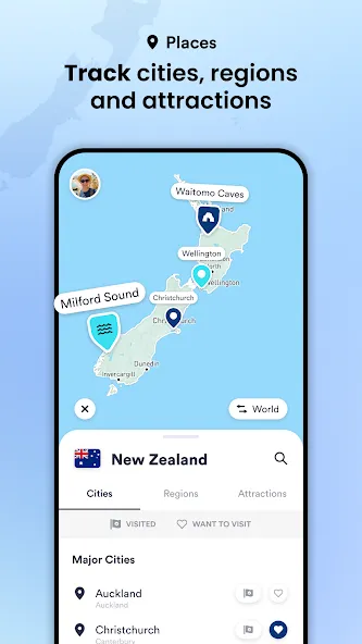 Skratch: Travel Map & eSIM screenshot 4