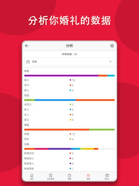 婚礼设计师:任务清单、预算、倒计时 screenshot 15